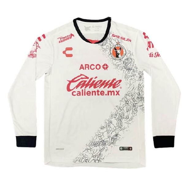 Camiseta Tijuana 2ª ML 2020 2021 Blanco